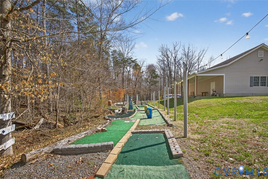 47 Elnor Road Bumpass, VA 23024 - Photo 42 of 51 Mini golf in back yard
