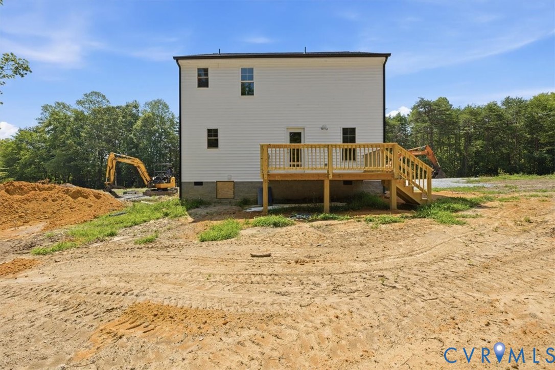 654 Frenchs Store Road Cumberland, VA 23040 - Photo 19 of 24 White siding exterior with multiple windows