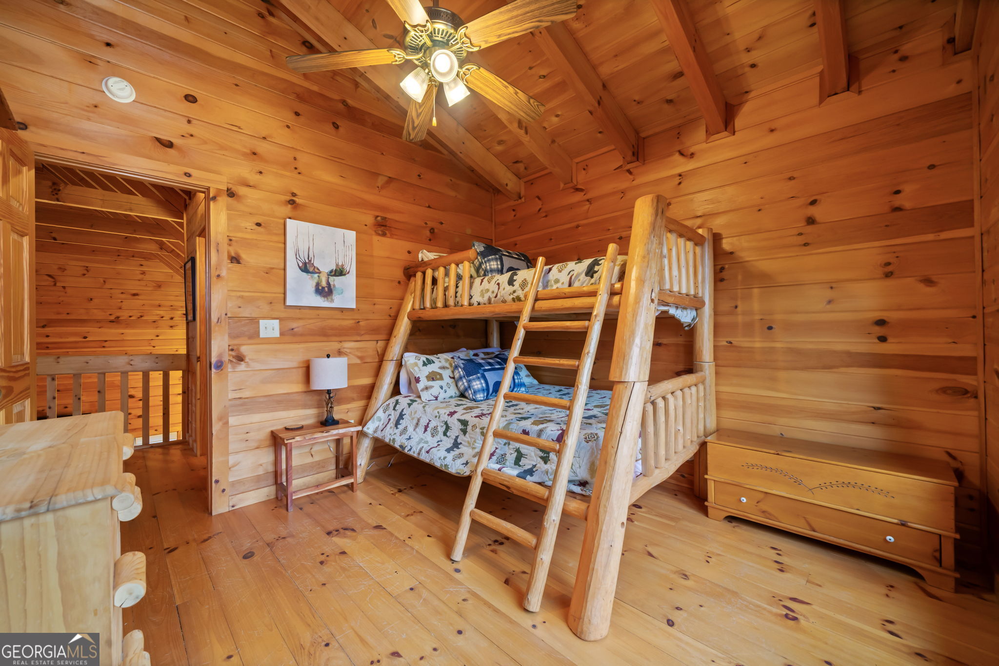 541 Little Bushy Head Road, Unit 271 Blue Ridge, GA 30513 - Photo 19 of 43 a view of entryway with wooden floor