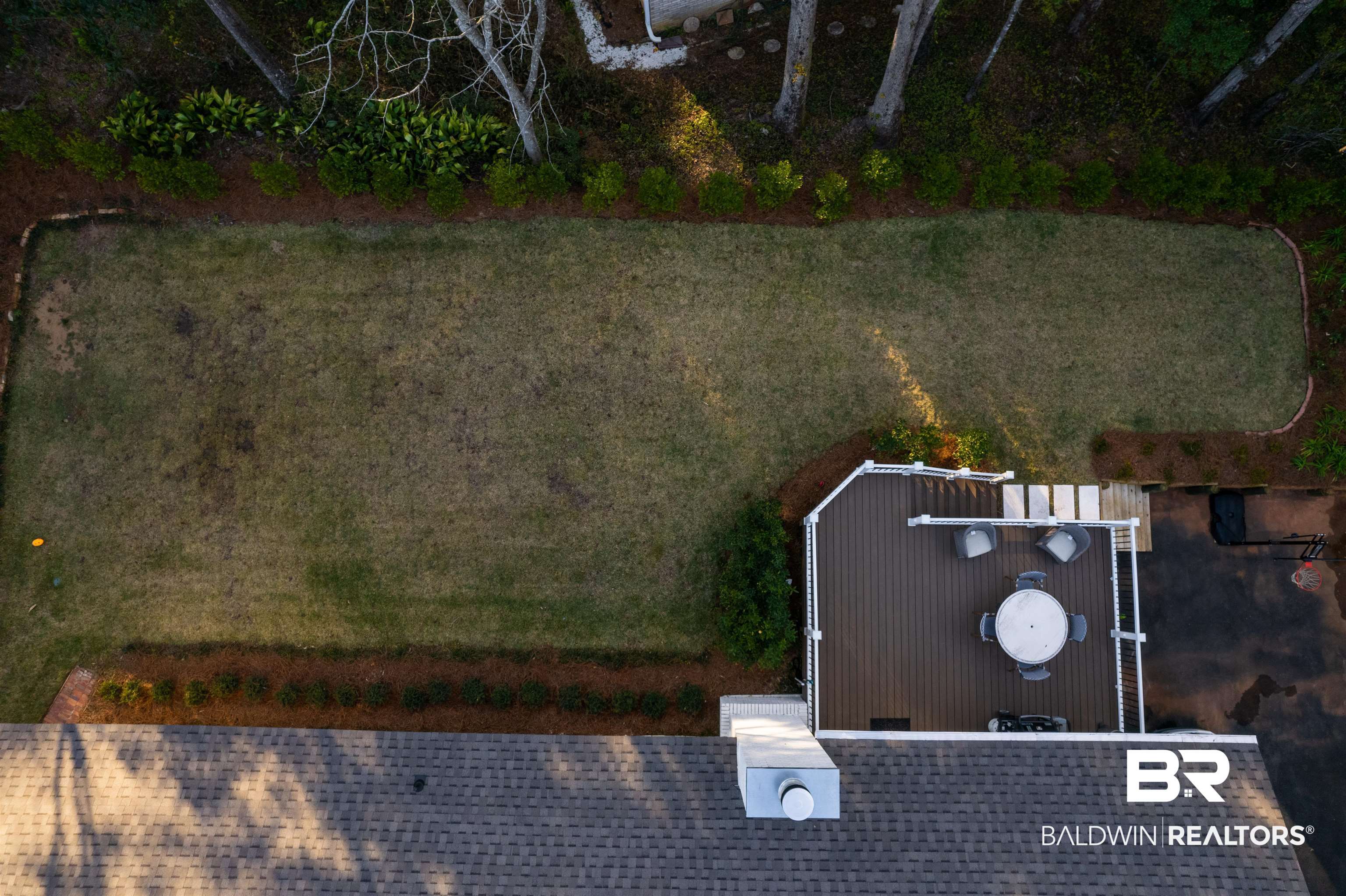 417 Patlynn Drive Fairhope, AL 36532 - Photo 28 of 29 Drone View Back Yard