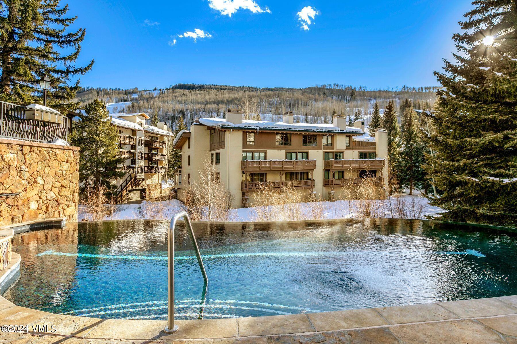 1 Willow Bridge Road, Unit 22D Vail, CO 81657 - Photo 2 of 39 a view of a swimming pool