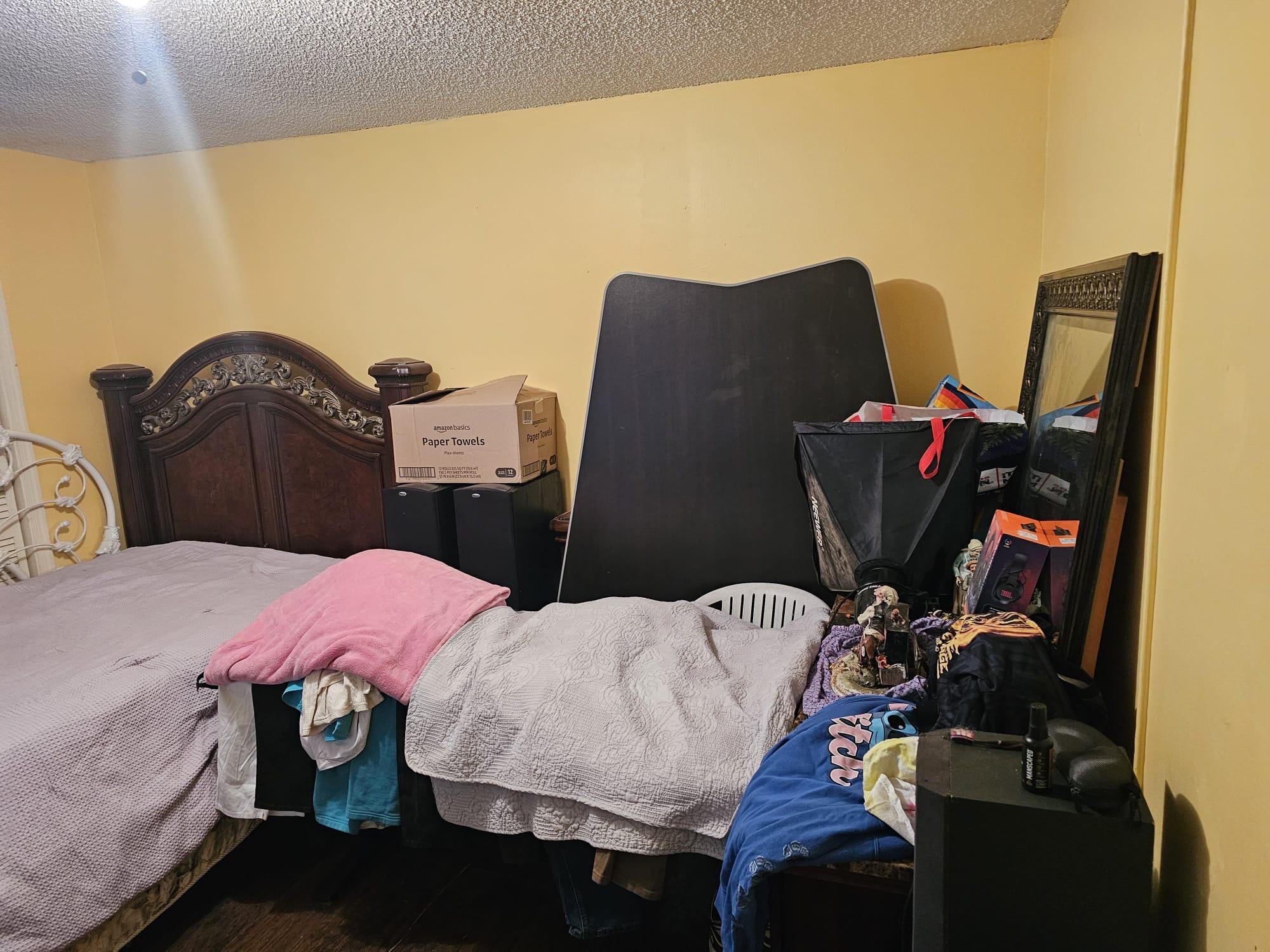 2860 Kirk Road Lake Worth, FL 33461 - Photo 6 of 13 a bedroom with a bed and two chairs