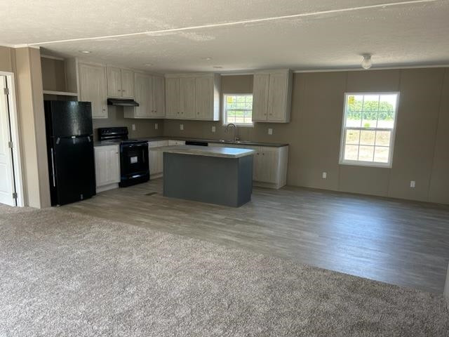 2958 Basstown Road Clinton, NC 28328 - Photo 6 of 7 a kitchen with granite countertop a refrigerator and a sink