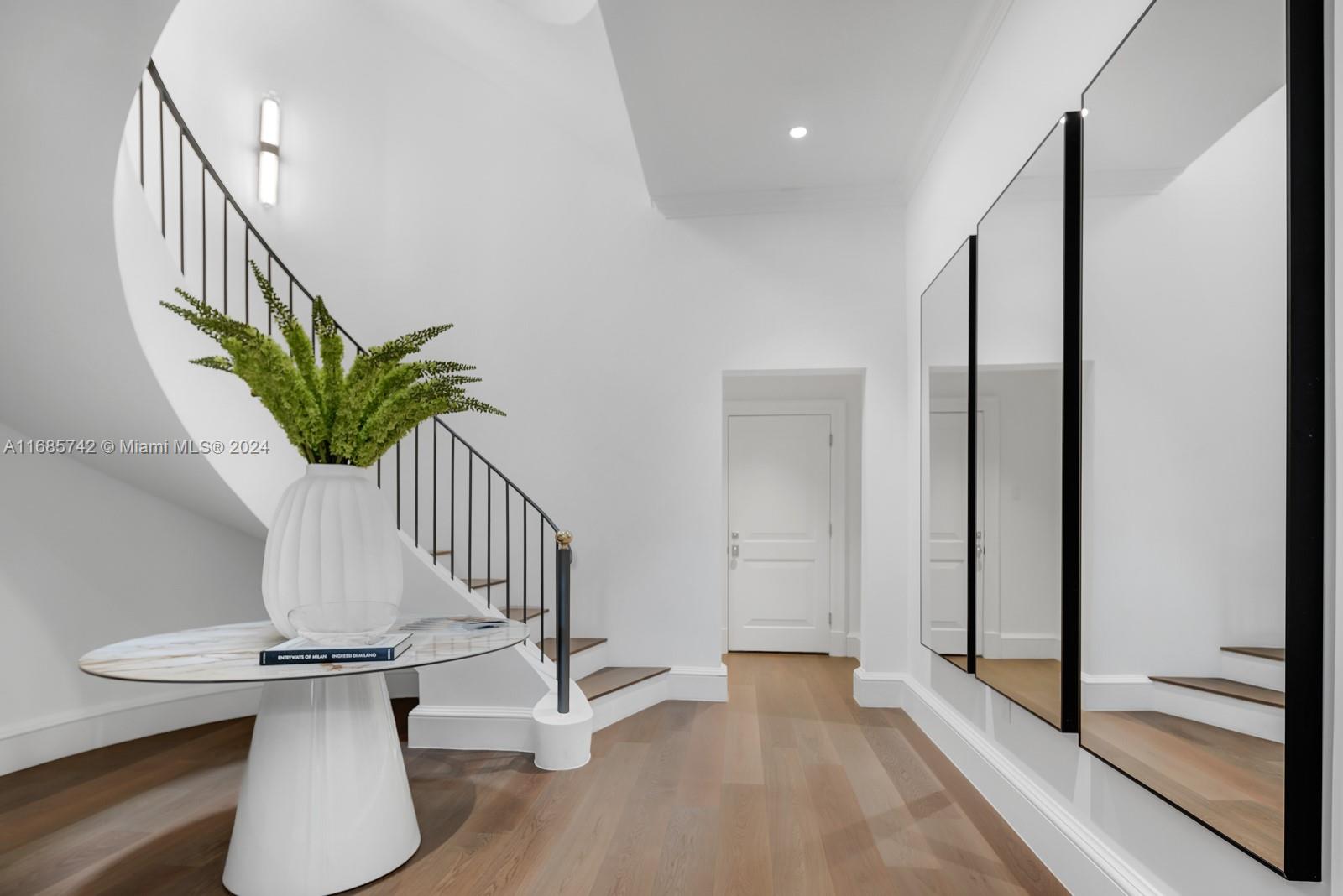 2619 Anderson Road Coral Gables, FL 33134 - Photo 59 of 63 a view of entryway with wooden floor