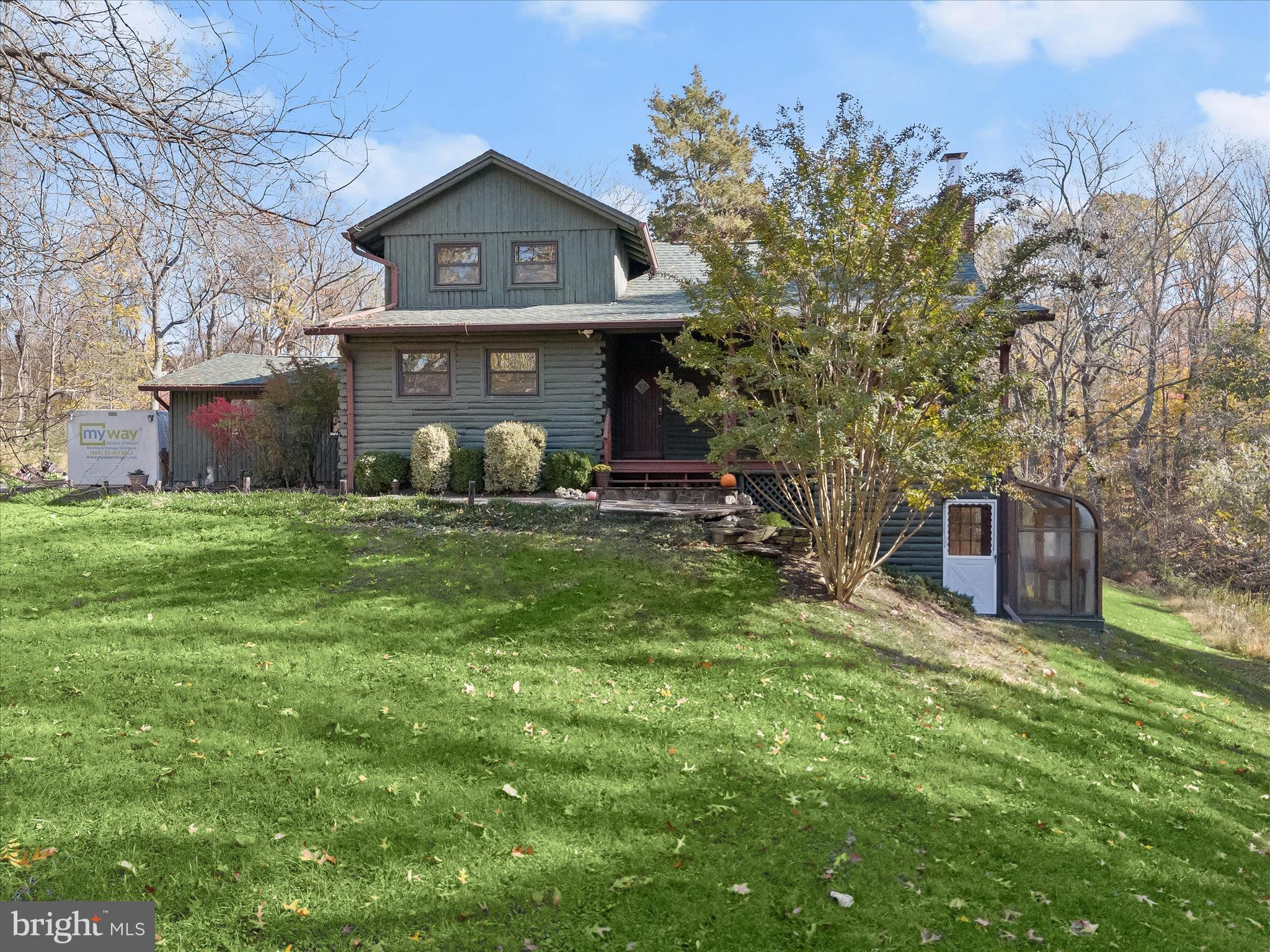 7605 Stewart Hill Road Adamstown, MD 21710 - Photo 14 of 139 Cedar log home