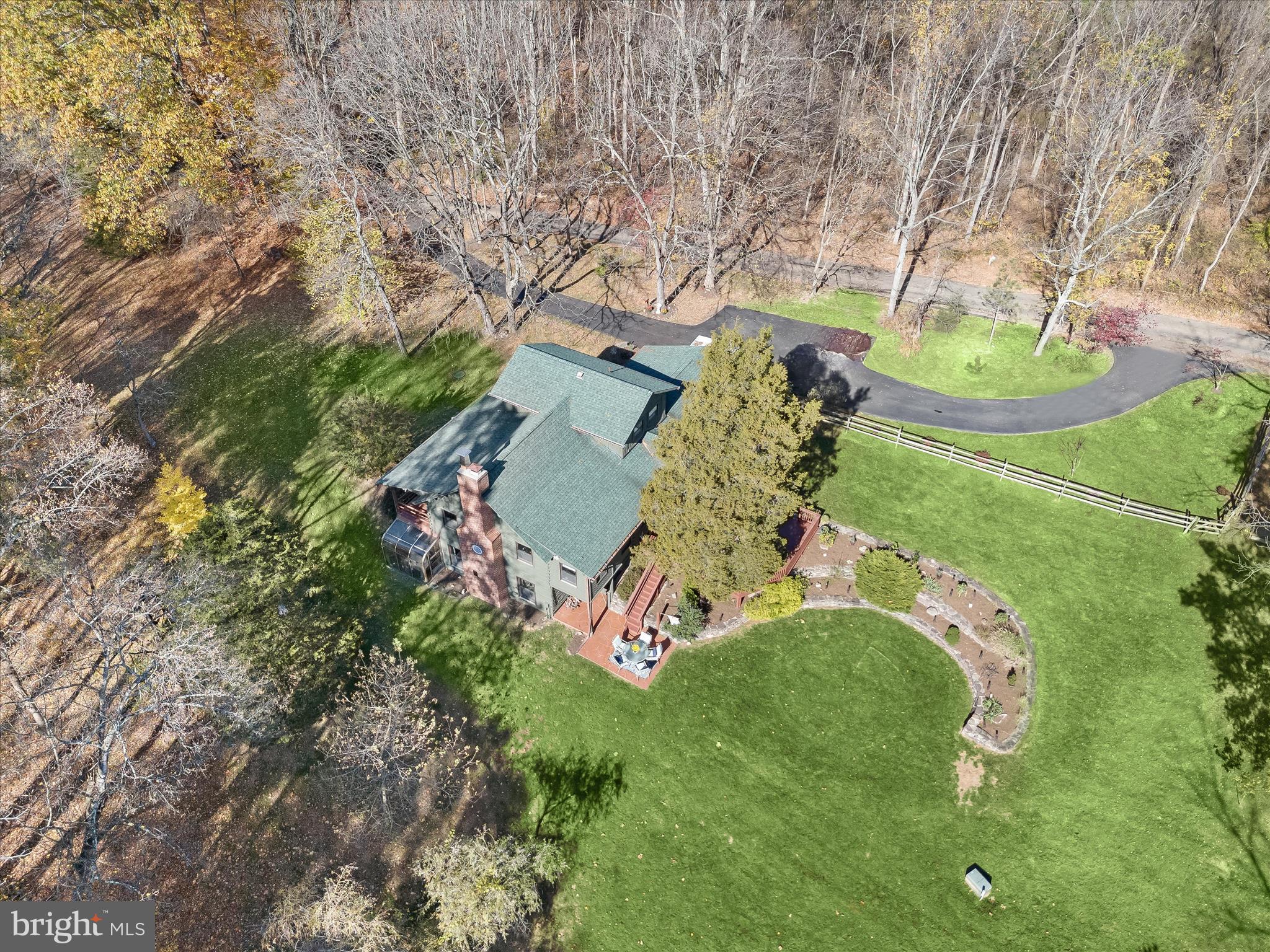 7605 Stewart Hill Road Adamstown, MD 21710 - Photo 9 of 139 Aerial- new roof in 2020!
