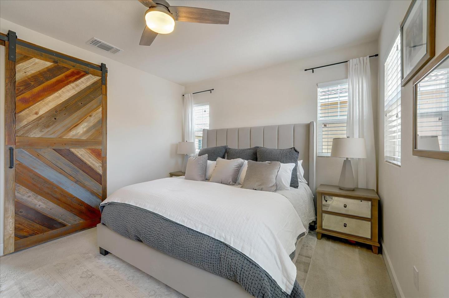 2580 Apple Tree Way Gilroy, CA 95020 - Photo 26 of 45 a bedroom with a bed and a painting on the wall