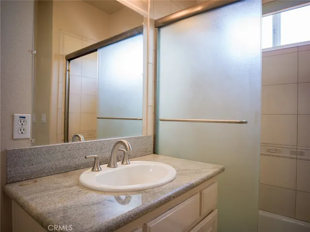 a view of a backyard with garden