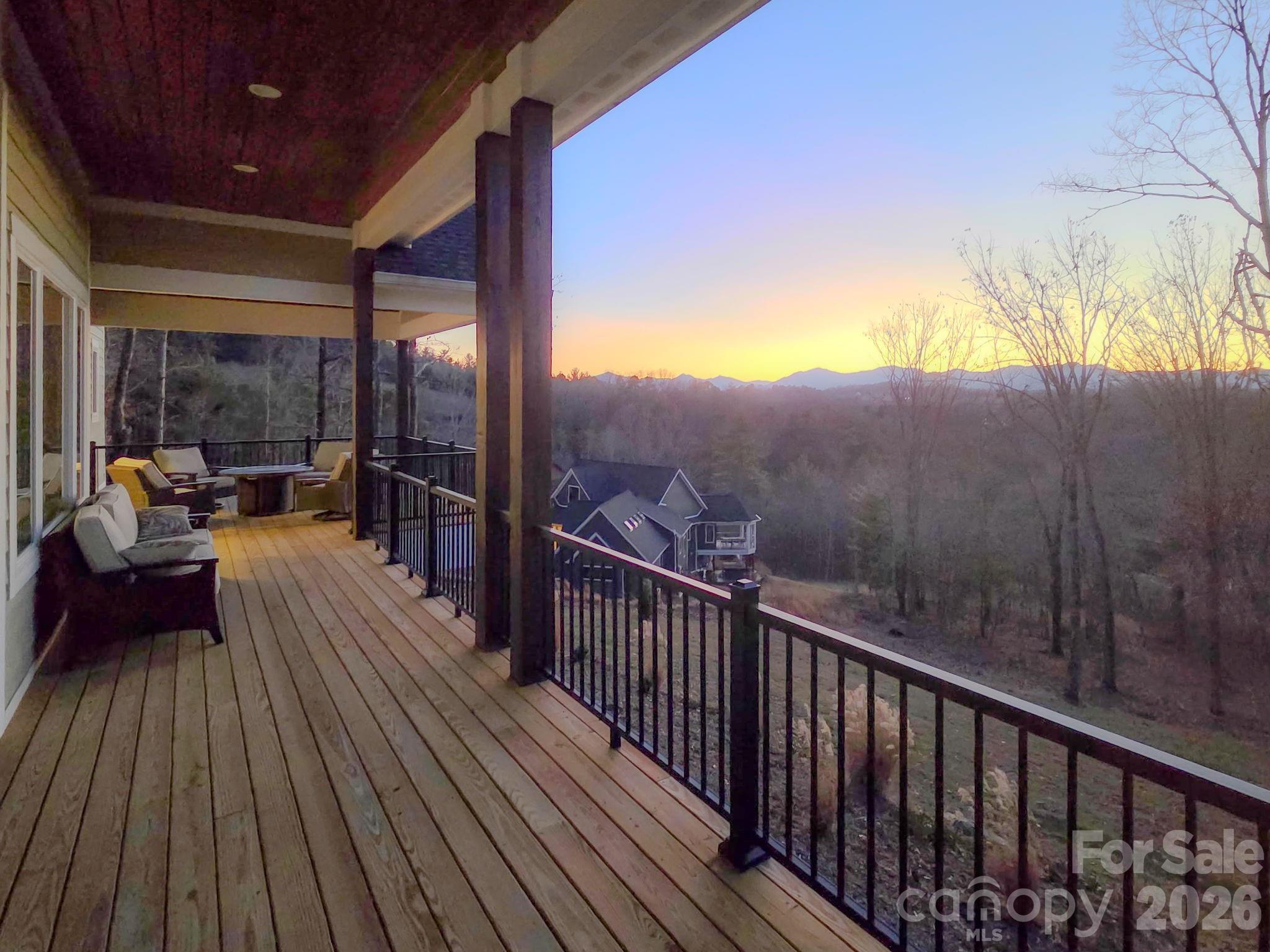128 Saddle Ridge Drive Alexander, NC 28701 - Photo 2 of 33 a view of balcony with furniture