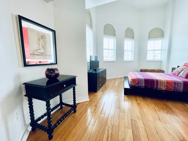 a bathroom with a bath tub and a shower
