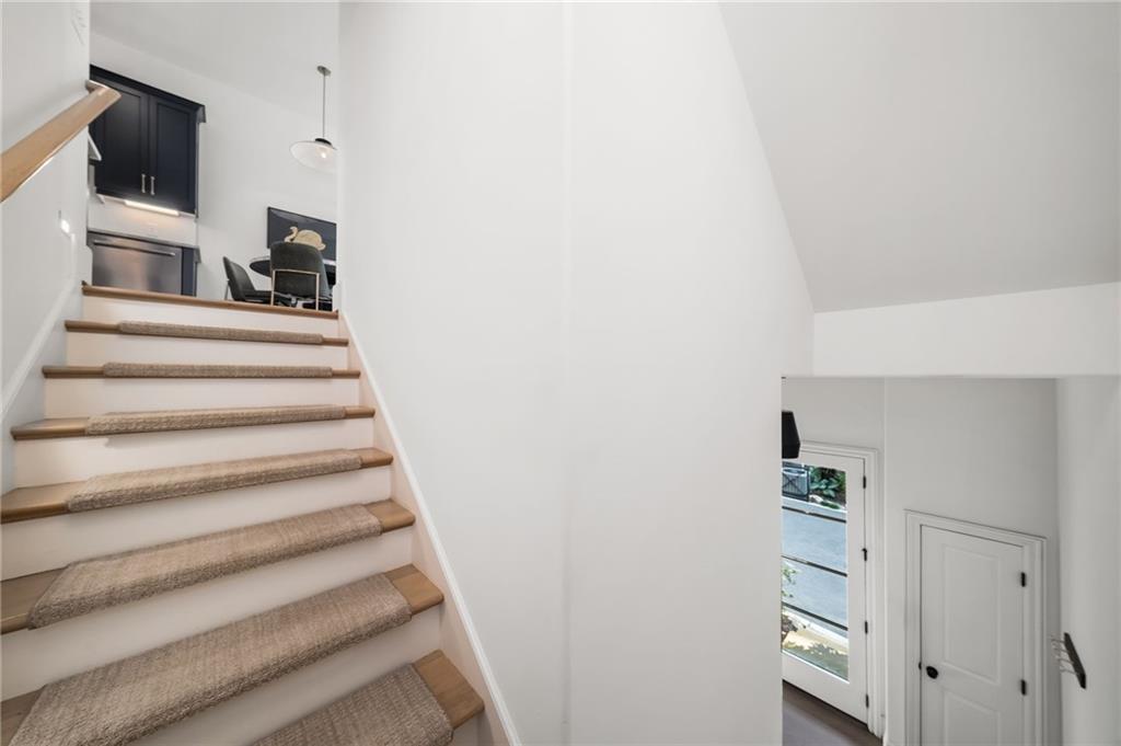 699 Eustace Street Southeast Atlanta, GA 30315 - Photo 38 of 54 a view of a livingroom with the staircase