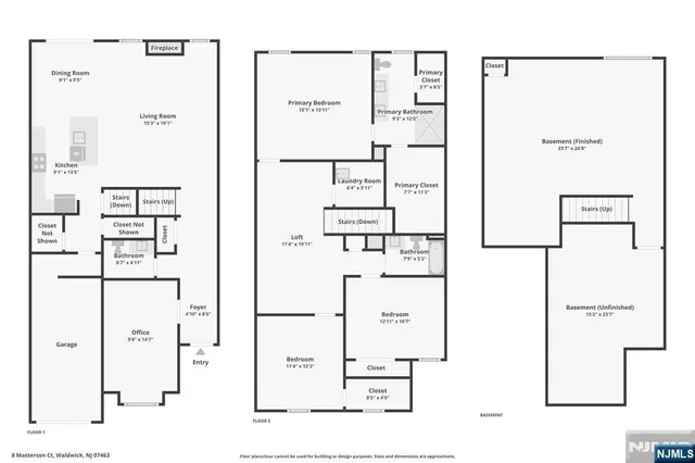 $899,000 | 8 Masterson Court, Waldwick, NJ 07463