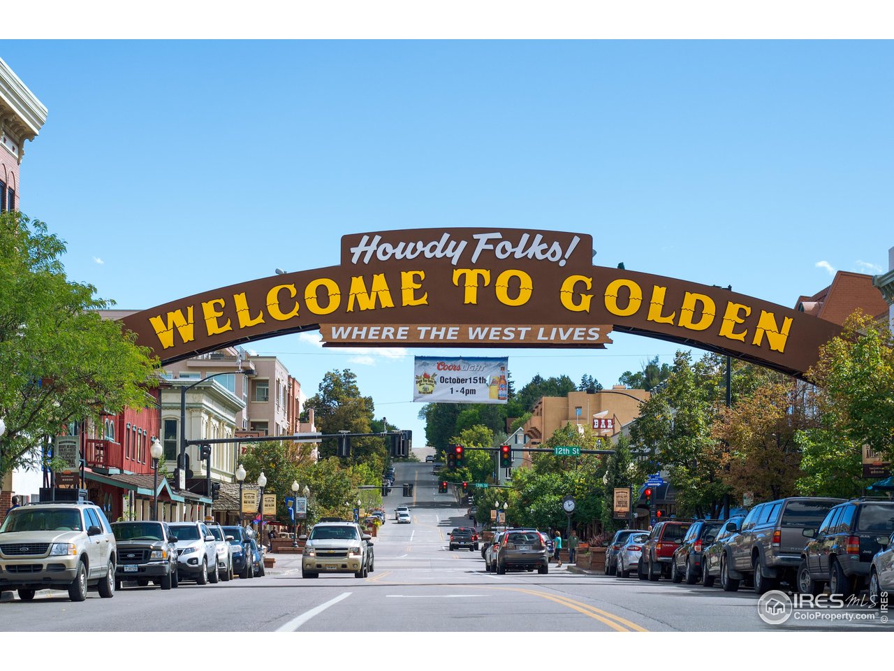 14467 Anvil Way Golden, CO 80403 - Photo 12 of 32 a street sign on a street corner
