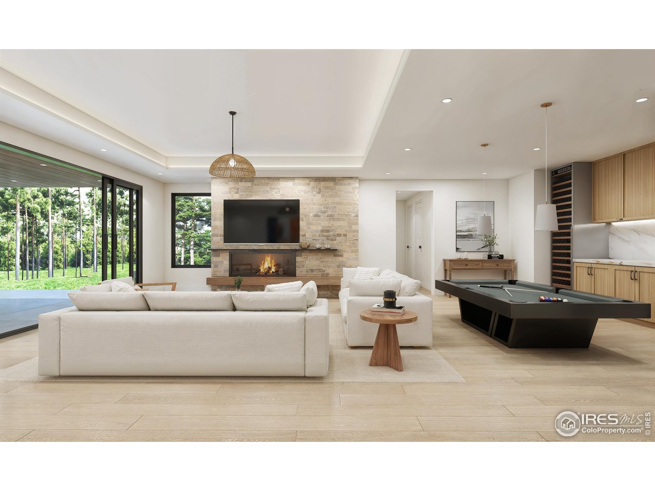 14467 Anvil Way Golden, CO 80403 - Photo 5 of 32 a living room with furniture flat screen tv and a large window