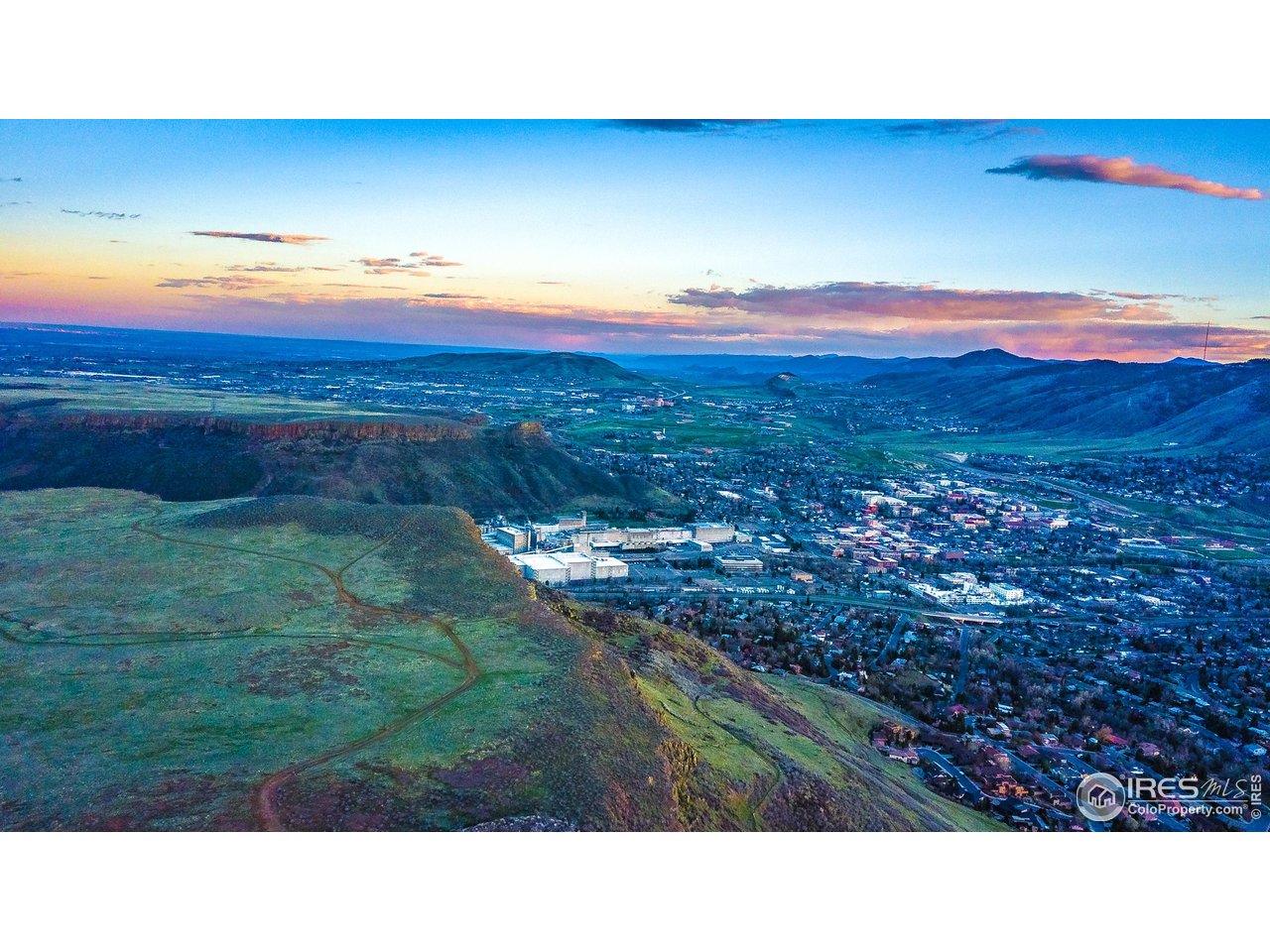 14467 Anvil Way Golden, CO 80403 - Photo 10 of 32 a view of a city with sunset view