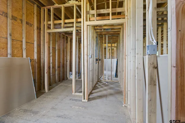 a view of a door with a door