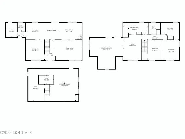 a picture of a floor plan