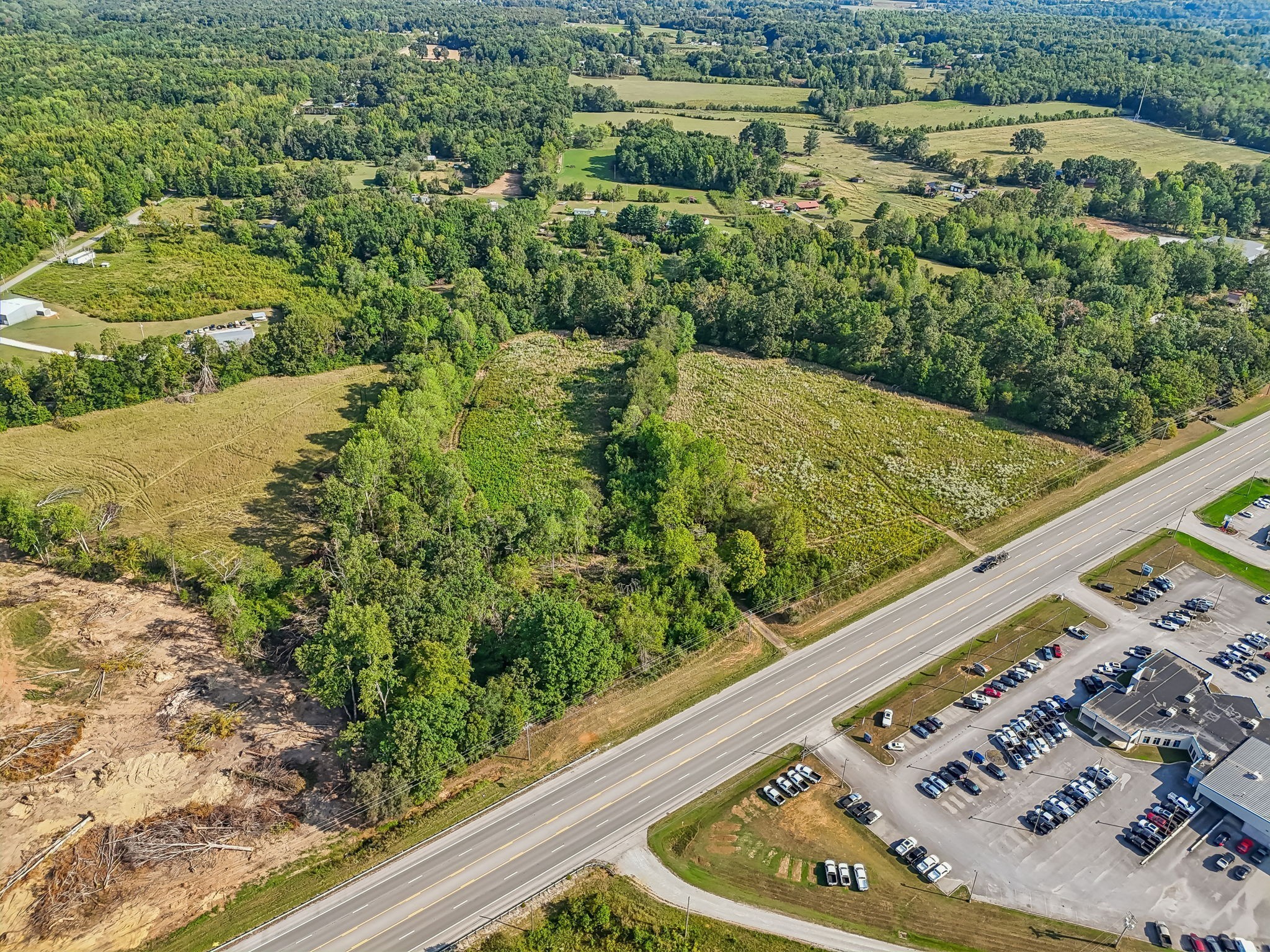 5944 Manchester Highway Morrison, TN 37357 - Photo 3 of 14 a view of a garden from a balcony