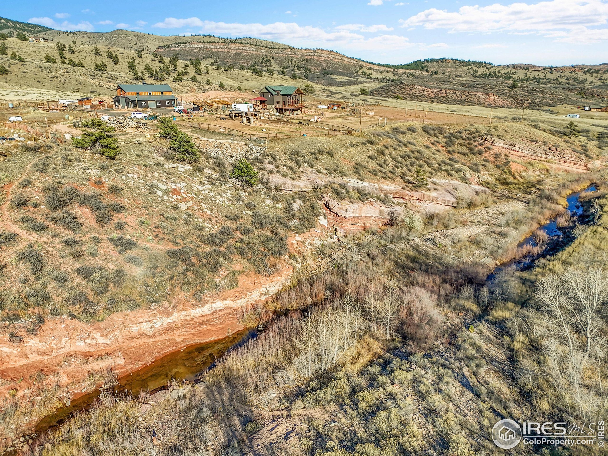 702 Ponderosa Hill Road Lyons, CO 80540 - Photo 3 of 39 a view of lake view and mountain