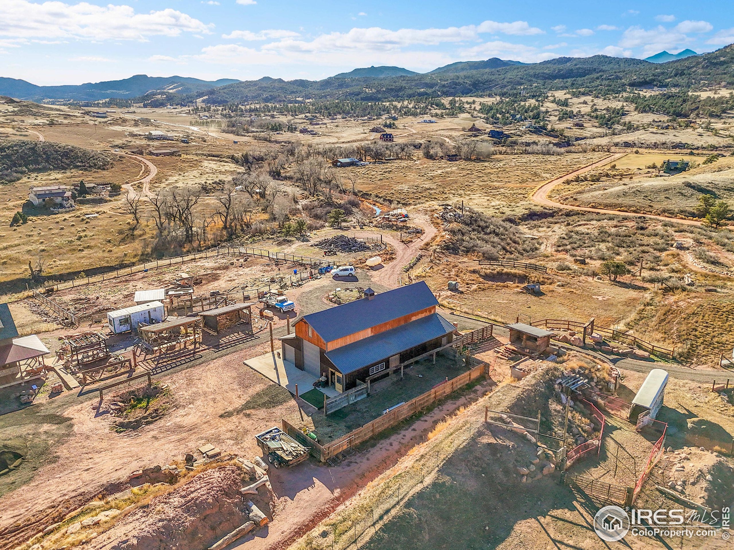 702 Ponderosa Hill Road Lyons, CO 80540 - Photo 36 of 39 a view of a sky from a terrace