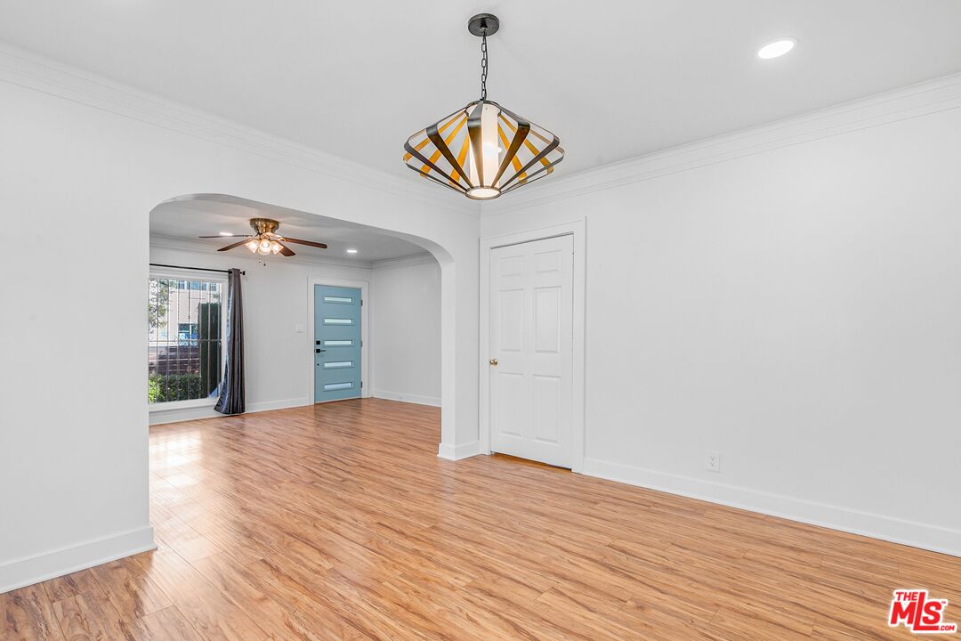 123 North Reno Street Los Angeles, CA 90026 - Photo 6 of 28 a view of an entryway with wooden floor