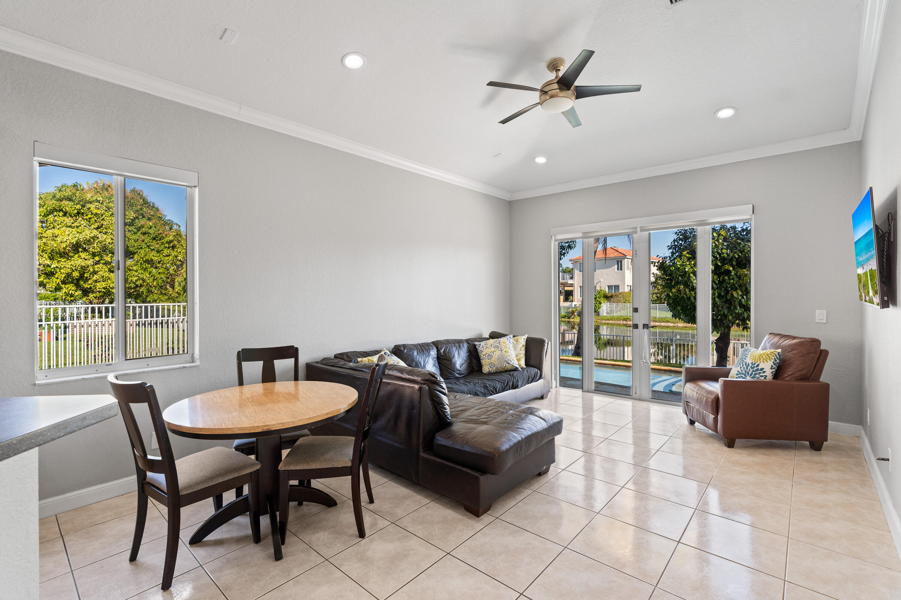 13461 Southwest 29th Street Miramar, FL 33027 - Photo 28 of 54 a living room with furniture and a large window