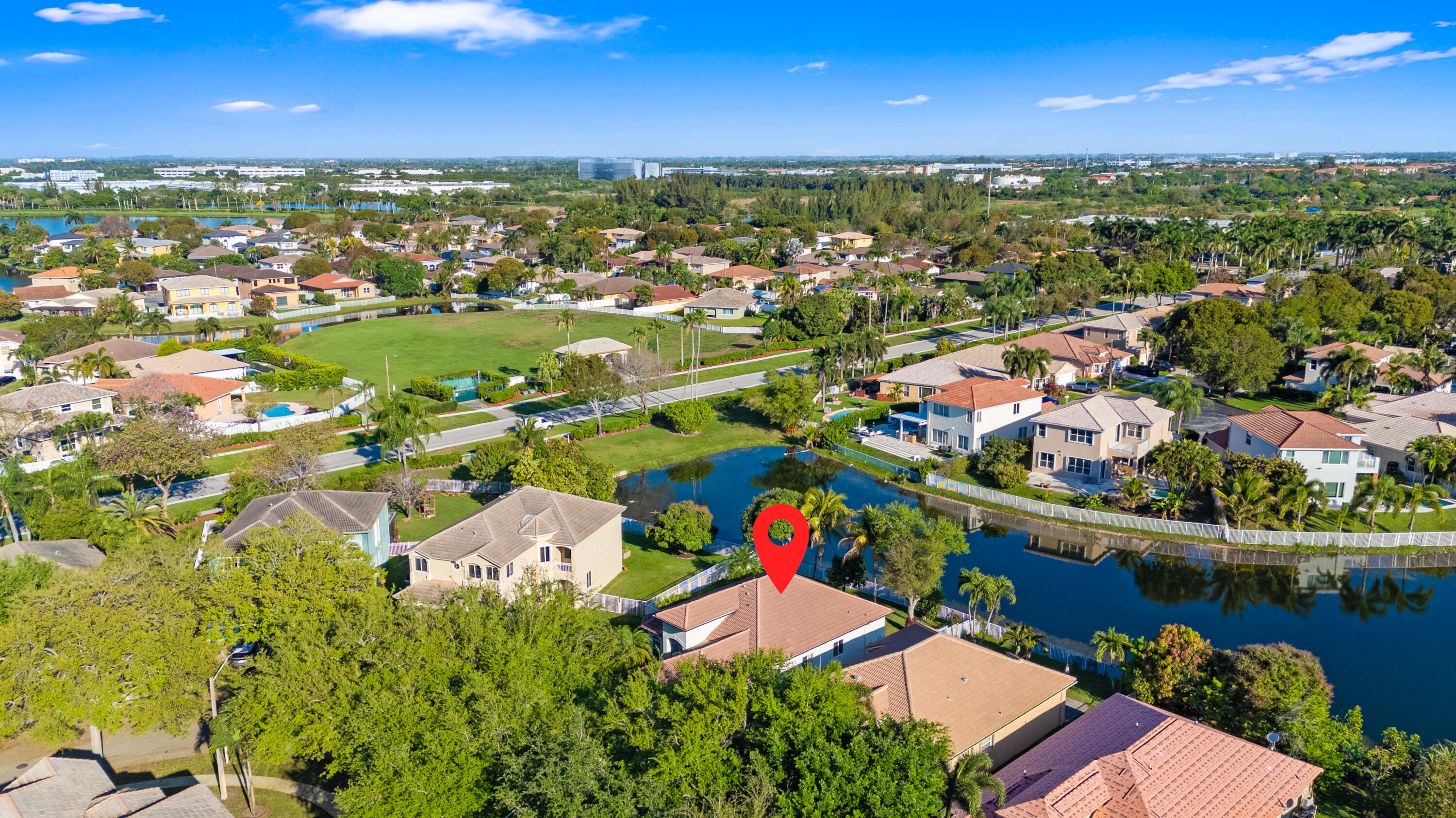 13461 Southwest 29th Street Miramar, FL 33027 - Photo 40 of 54 a view of a city with ocean view