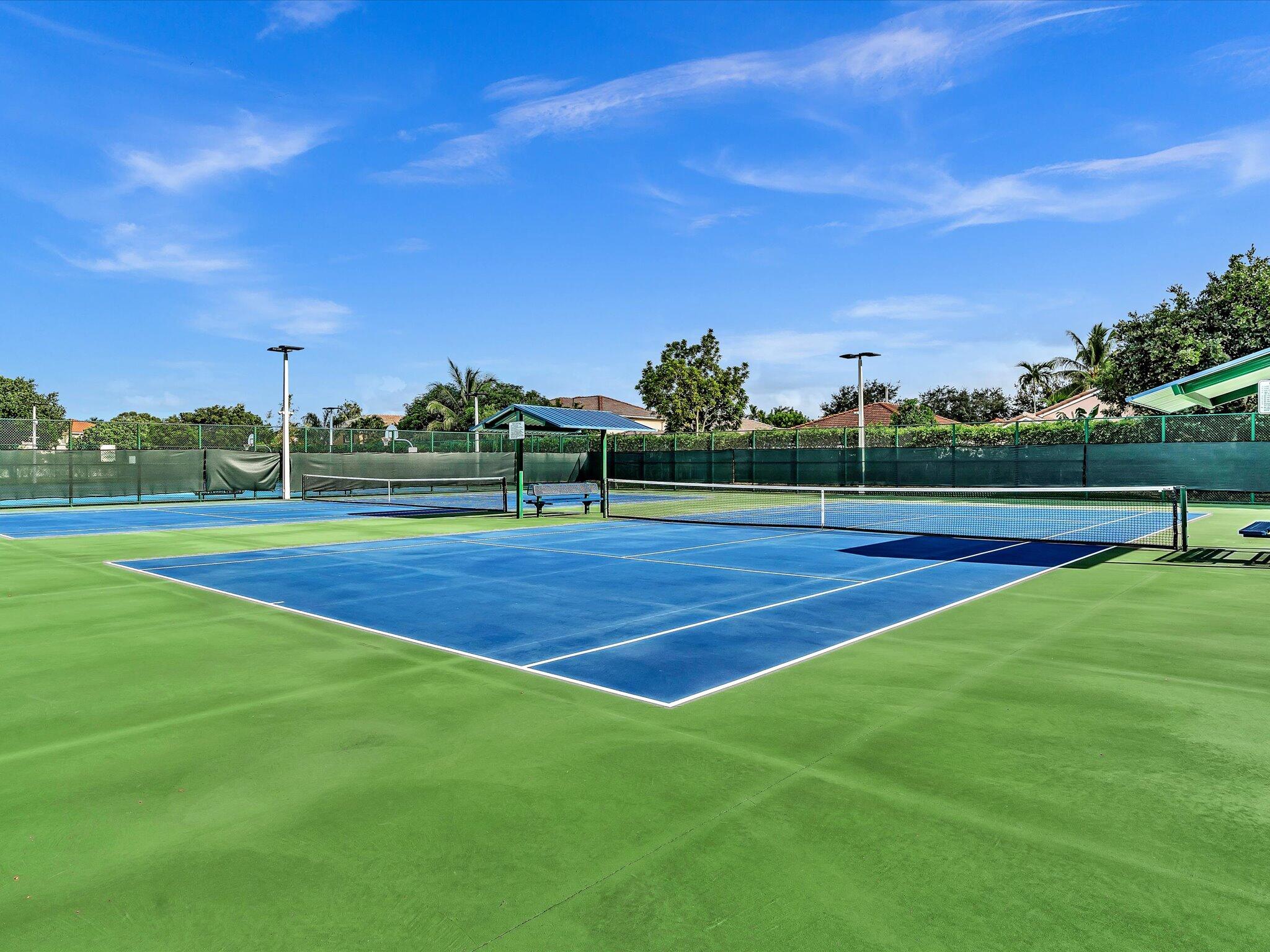13461 Southwest 29th Street Miramar, FL 33027 - Photo 51 of 54 a view of a tennis court