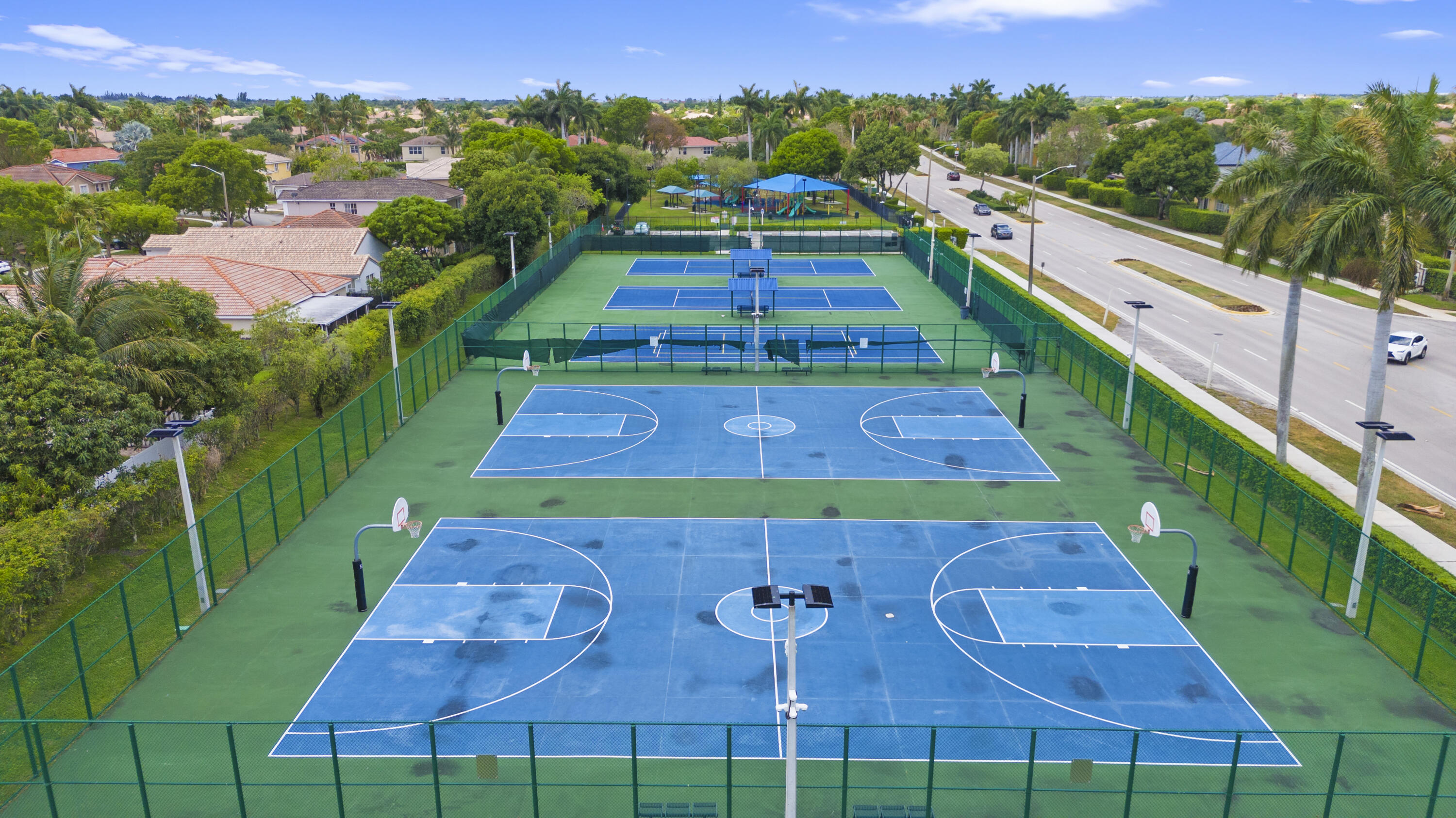 13461 Southwest 29th Street Miramar, FL 33027 - Photo 52 of 54 a view of a tennis court