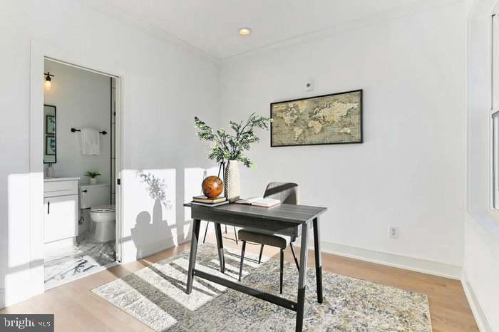 1313 Orren Street Northeast, Unit 3 Washington, DC 20002 - Photo 11 of 24 Bright and airy workspace with modern charm.