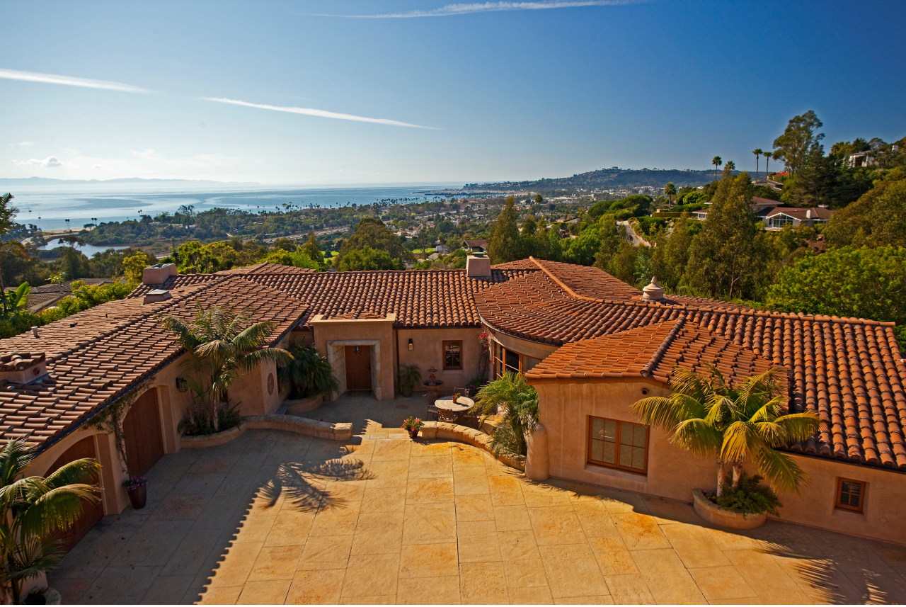 207 Rametto Road Santa Barbara, CA 93108 - Photo 3 of 30 an aerial view of a house with a garden