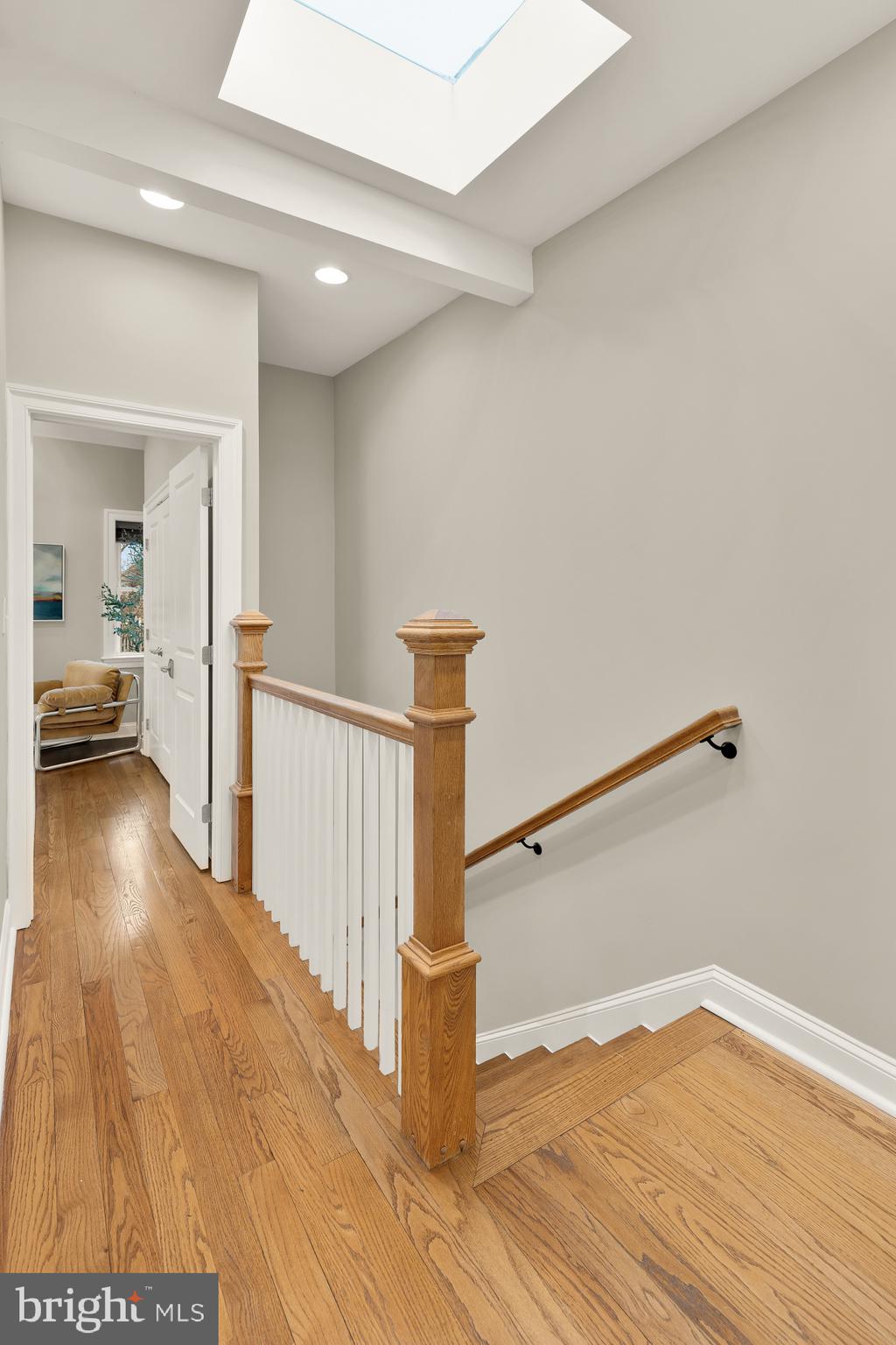 2907 7th Street Northeast Washington, DC 20017 - Photo 23 of 66 Skylight brightens hallway