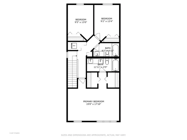 a picture of a floor plan