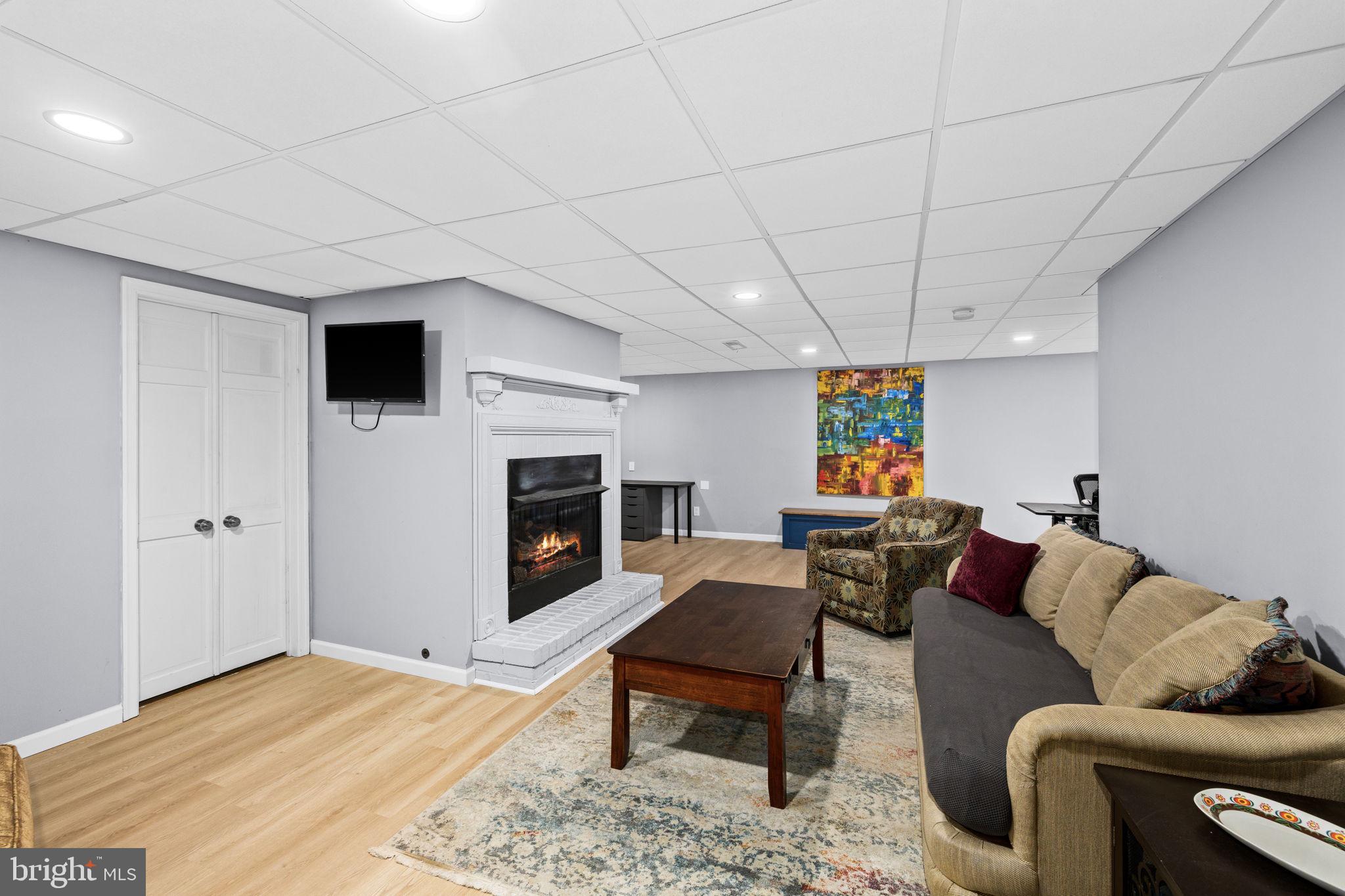 247 Bootons Lane Orange, VA 22960 - Photo 25 of 47 Fully finished basement level rec room space