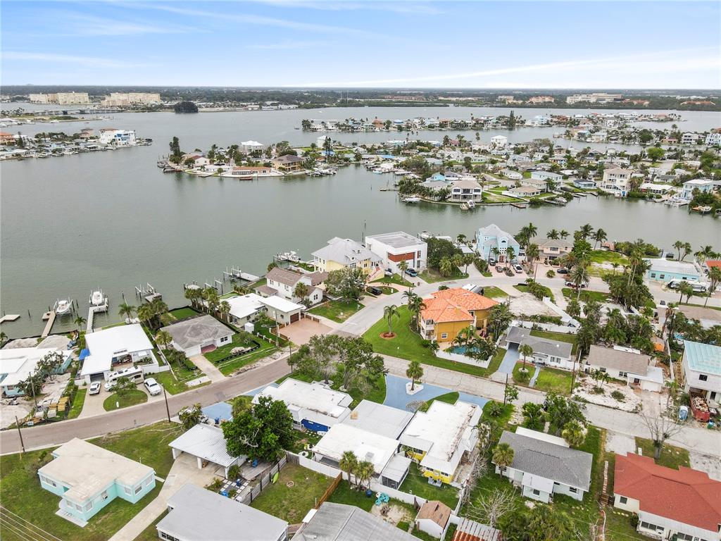 14060 Miramar Avenue, Unit 1 #2 #3 #4 Madeira Beach, FL 33708 - Photo 37 of 38 an aerial view of ocean residential house with outdoor space