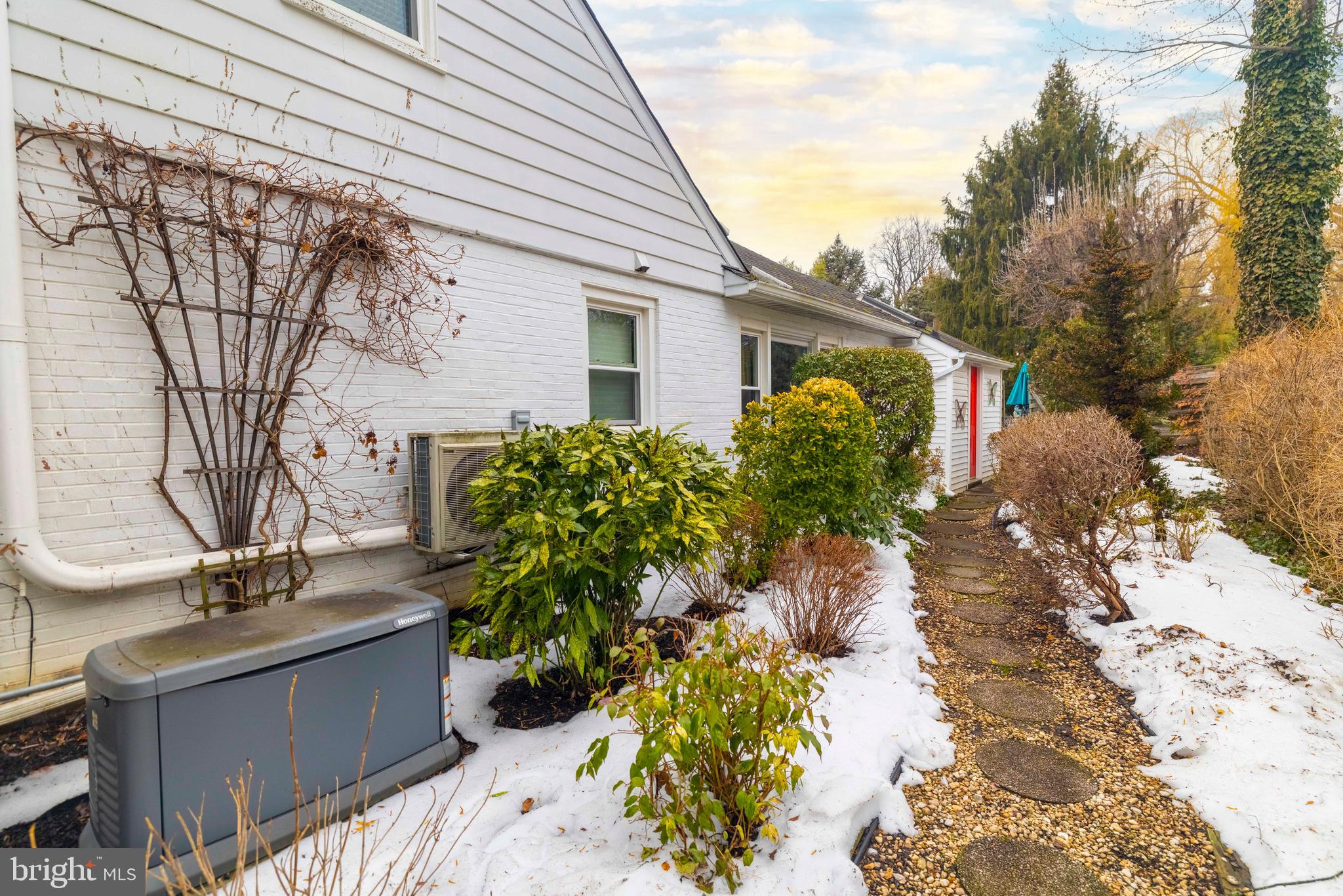 412 Rices Mill Road Wyncote, PA 19095 - Photo 32 of 51 Generator by side path