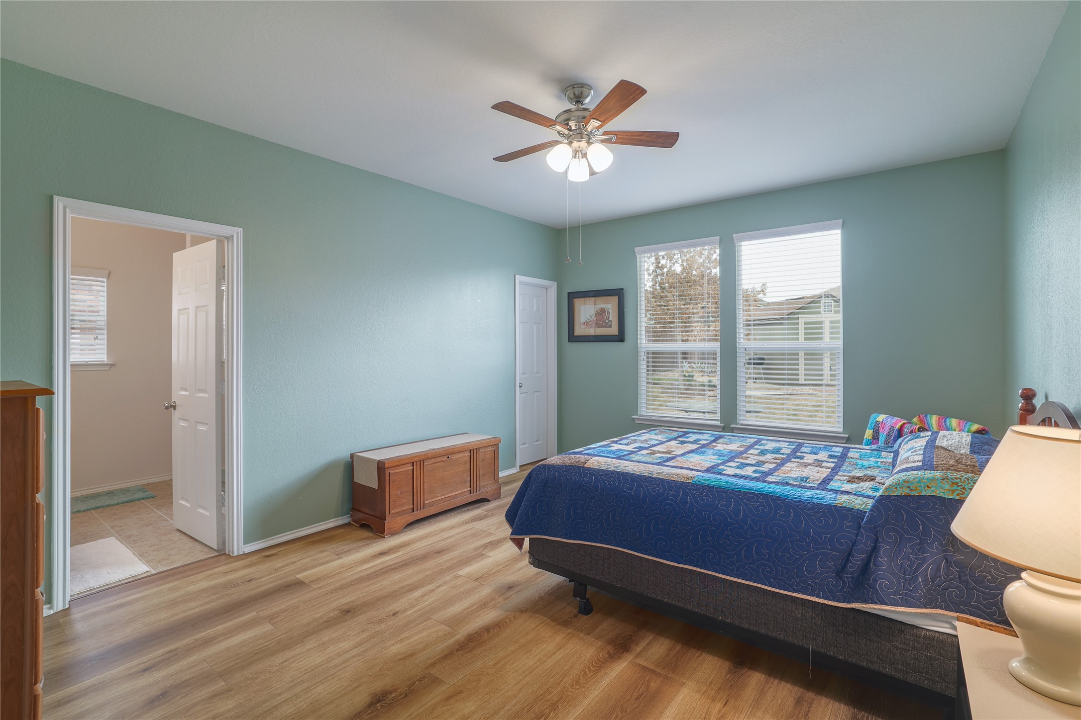 416 Sierra Mar Loop Leander, TX 78641 - Photo 12 of 38 Main/Primary bedroom