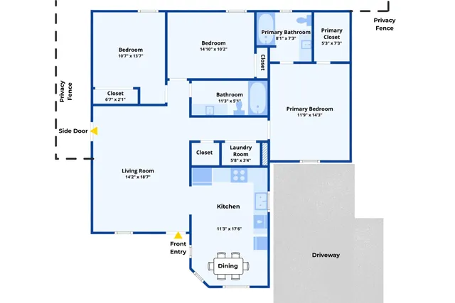$286,500 | 211 Bainsbury Lane, Summerville, SC 29483