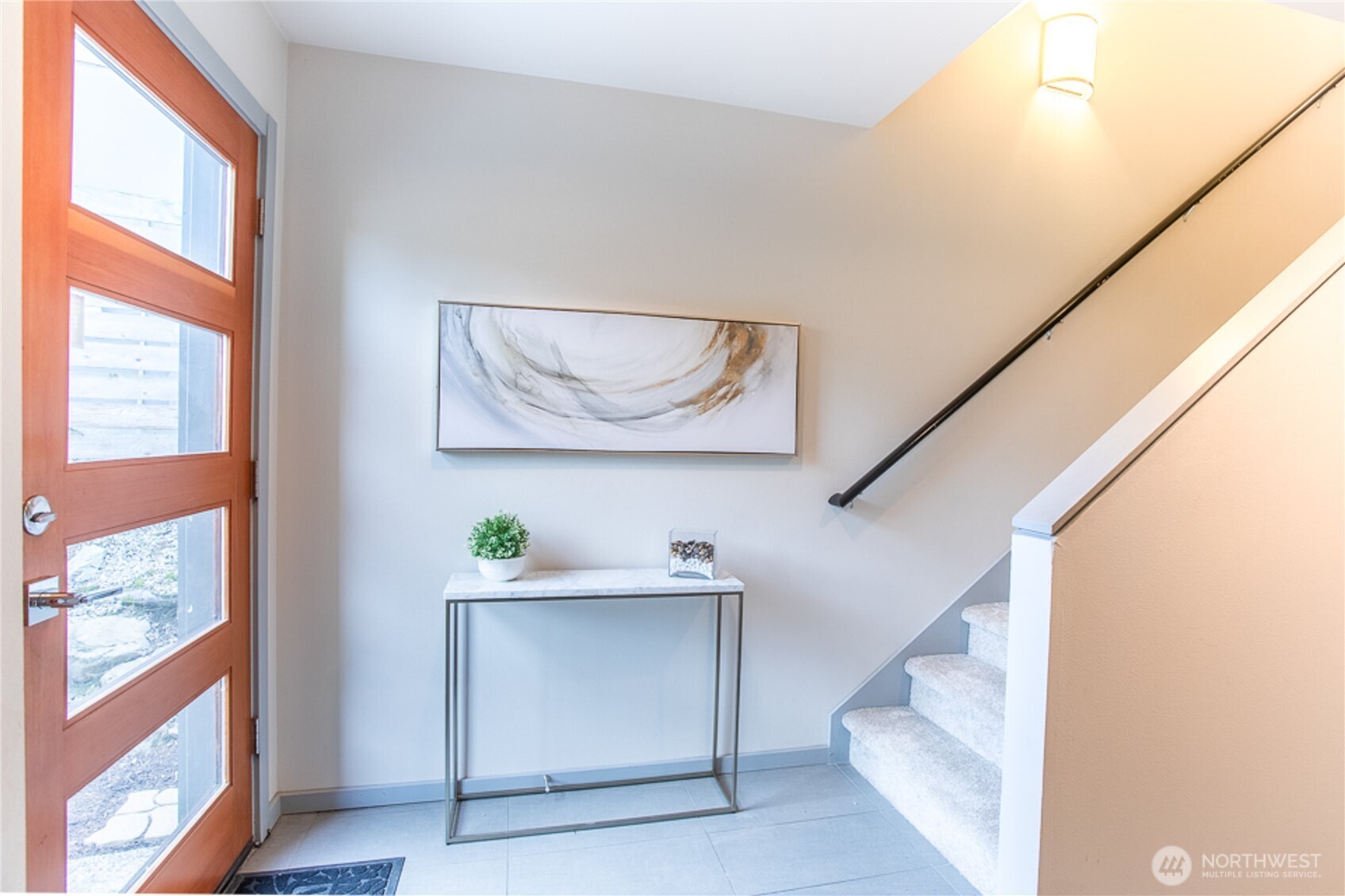 1465 South Columbian Way Seattle, WA 98144 - Photo 5 of 35 a view of an entryway with wooden floor