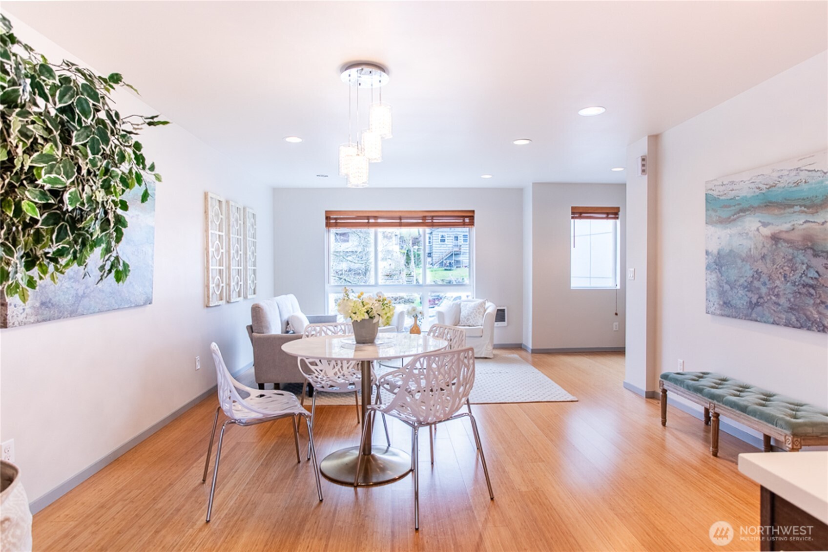 1465 South Columbian Way Seattle, WA 98144 - Photo 6 of 35 a view of a dining room with furniture window and wooden floor