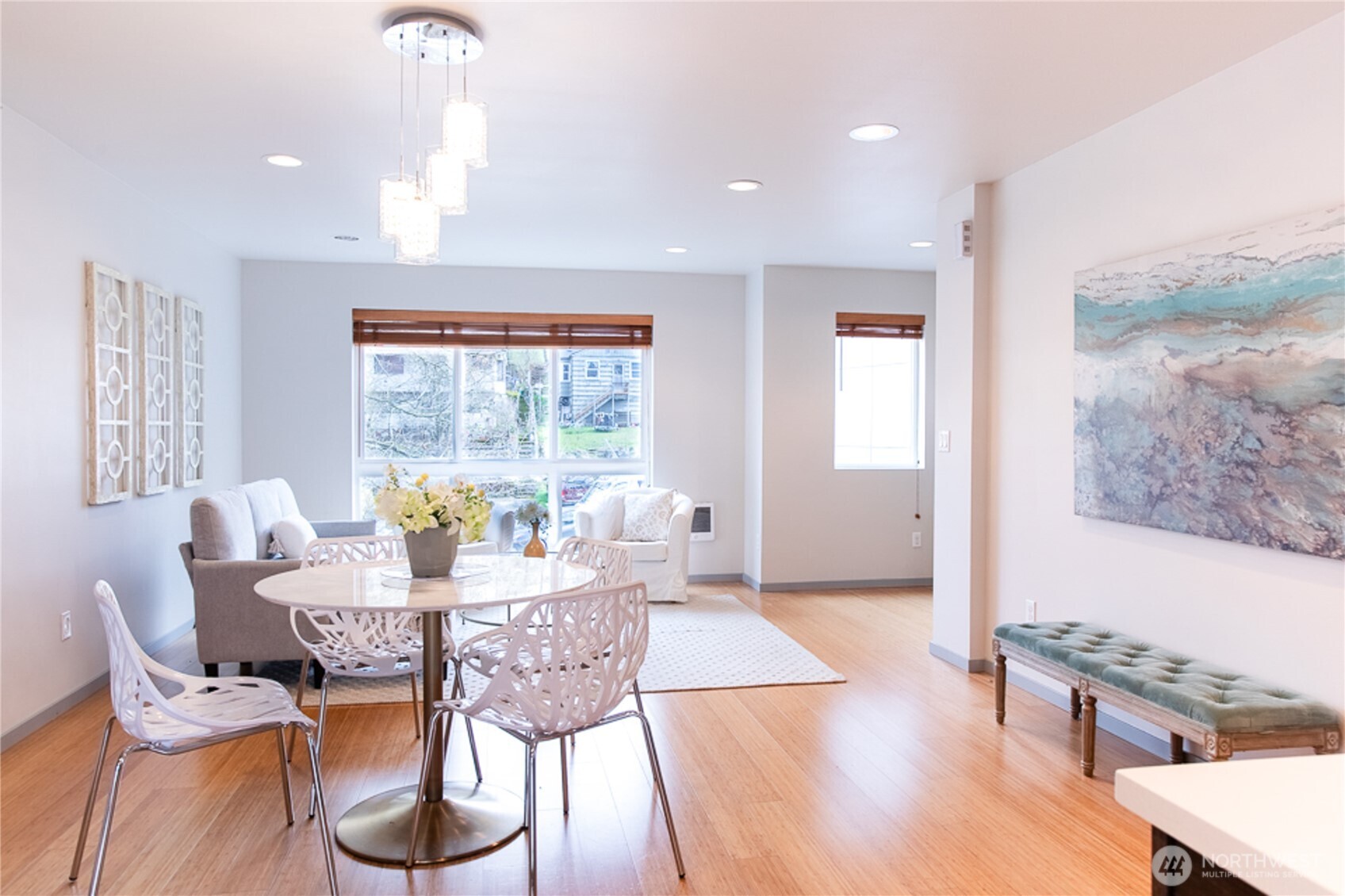 1465 South Columbian Way Seattle, WA 98144 - Photo 8 of 35 a view of a dining room with furniture window and wooden floor