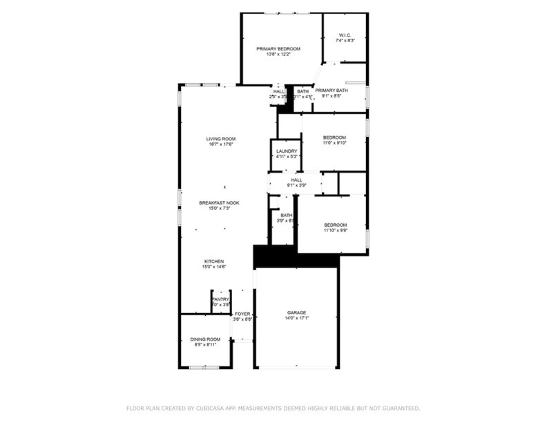 23026 Needle Grass Road Katy, TX 77493 - Photo 33 of 33 Functional Perry Homes floor plan with 3 bedrooms and 2 baths.