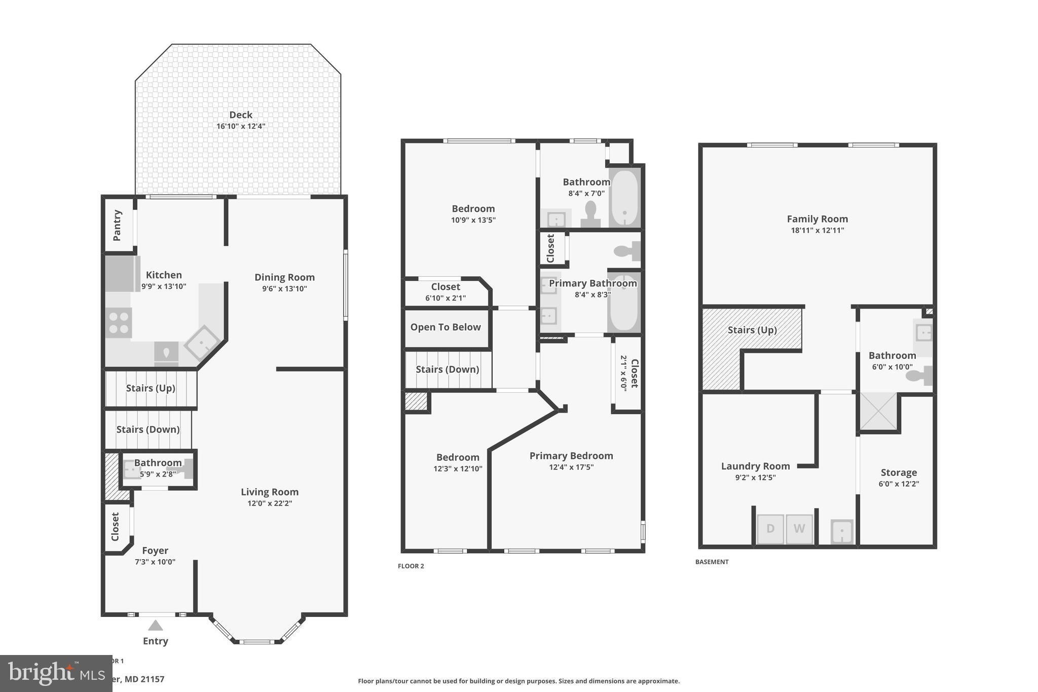 63 Sable Court Westminster, MD 21157 - Photo 71 of 74 Combined floorplan