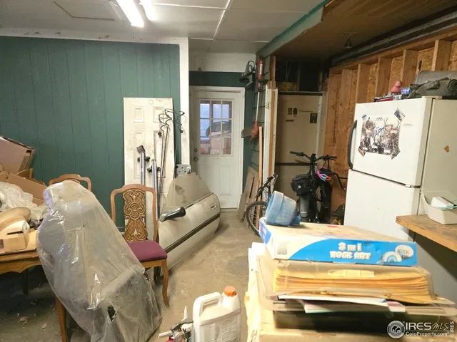 a view of storage and utility room