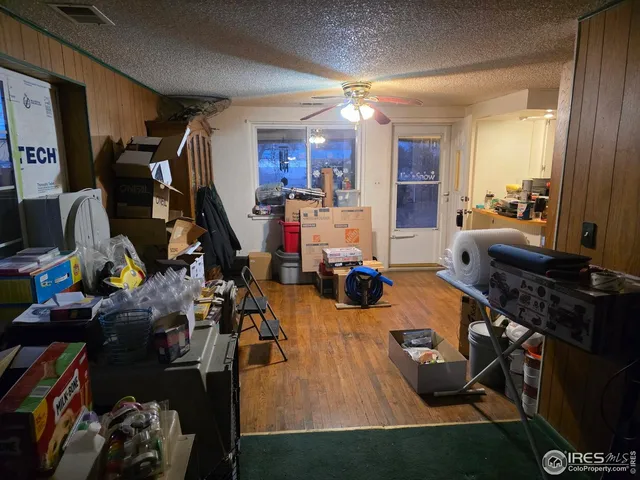 a room with gym equipment