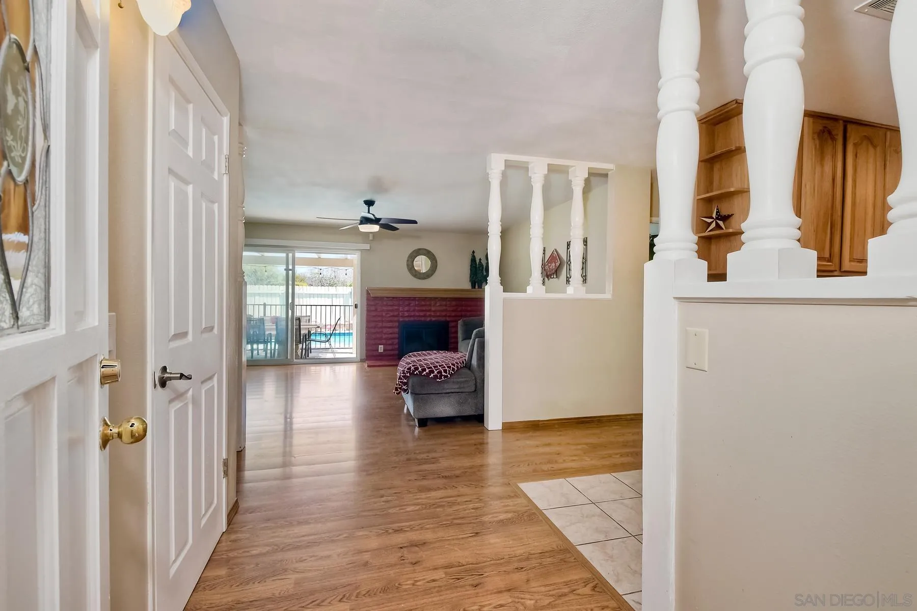 12861 Carriage Road Poway, CA 92064 - Photo 3 of 44 a view of living room with furniture and a fireplace