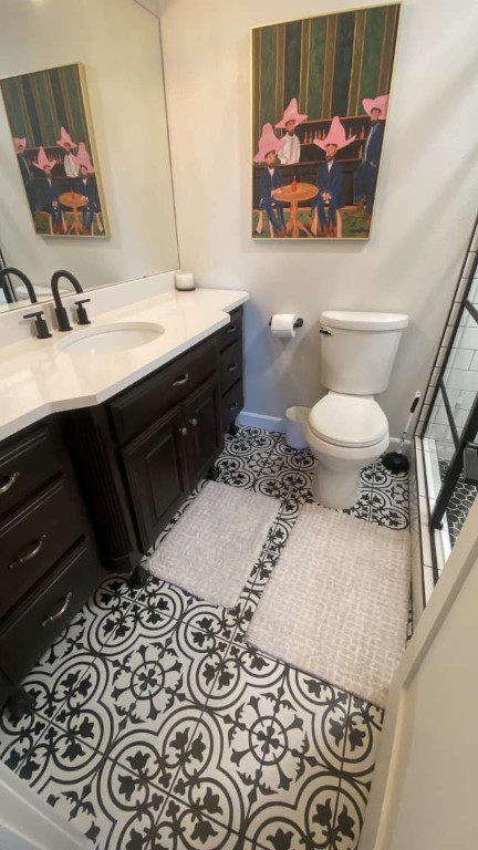 1202 Nix Road Lampasas, TX 76550 - Photo 12 of 20 Bathroom featuring vanity and light tile patterned floors