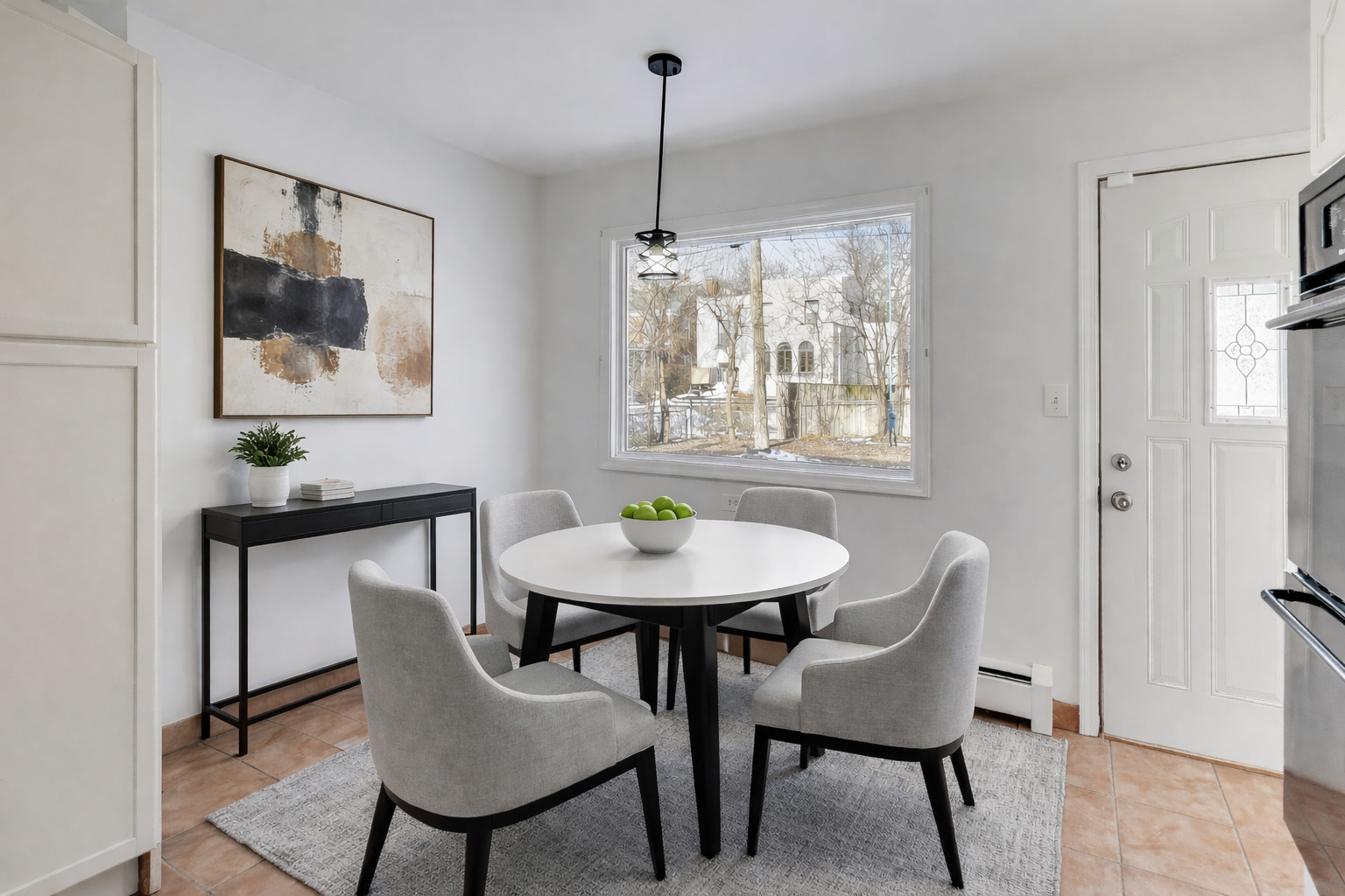 1006 Devon Avenue Park Ridge, IL 60068 - Photo 15 of 38 a view of a dining room with furniture window and wooden floor
