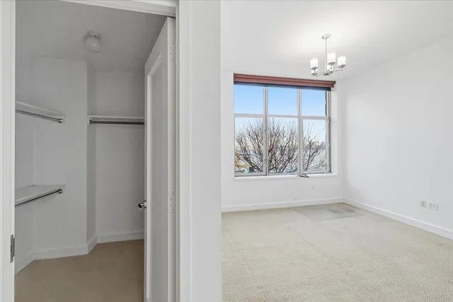 a view of empty room with window