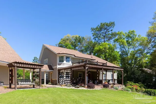 a view of living room and dining room